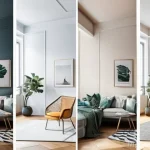 지하철 아트와 컬러 테라피 - Here are three detailed image prompts in English, adhering to all specified guidelines: